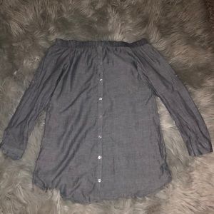 Off the shoulders dress